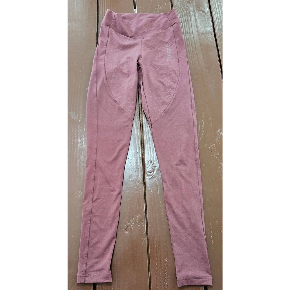 Gymshark Women's Maroon Full Length Workout Legging. Size XS